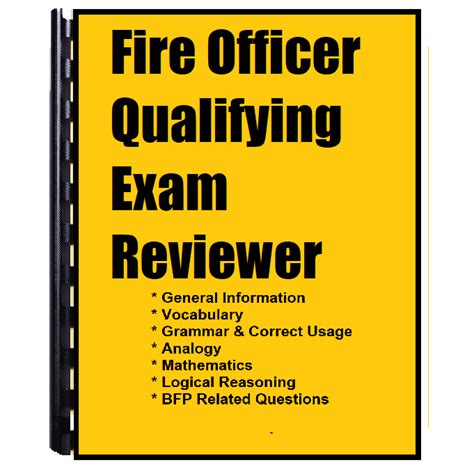 foe exam 2024|Fire Officer Exam 2024 Reviewer and Coverage .